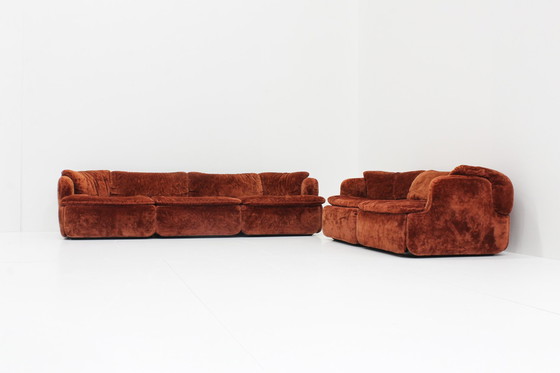 Image 1 of Confidential Sofa Set By Alberto Rosselli For Saporiti