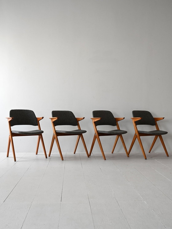 Image 1 of Nk Bengt Ruda Scandinavian Chairs