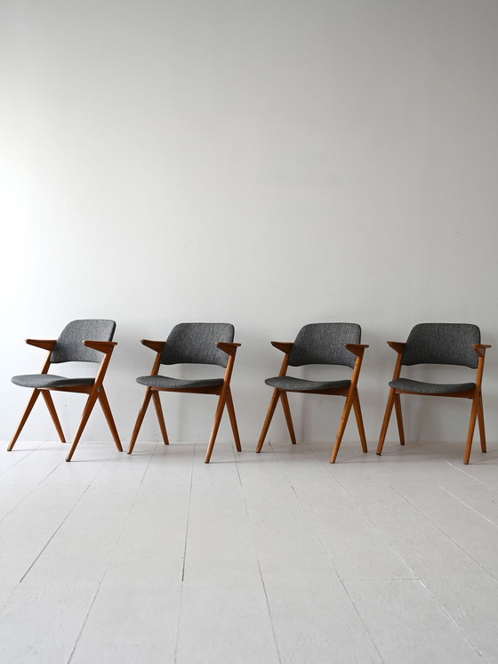 Image 1 of Nk Bengt Ruda Scandinavian Chairs