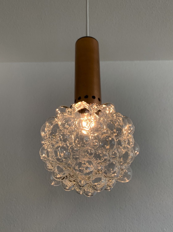 Image 1 of Vintage Glashütte Limburg pendant lamp 70's