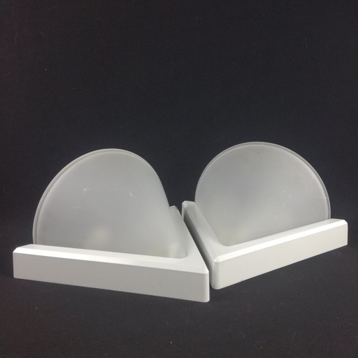 Vega Postmodern Wall Sconces, 1980S, Set Of 2