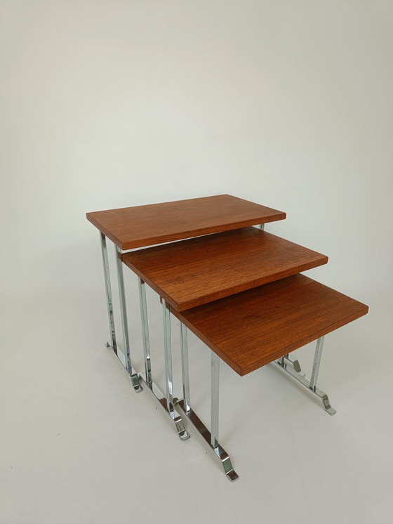 Image 1 of Nesting tables - 50s-60s