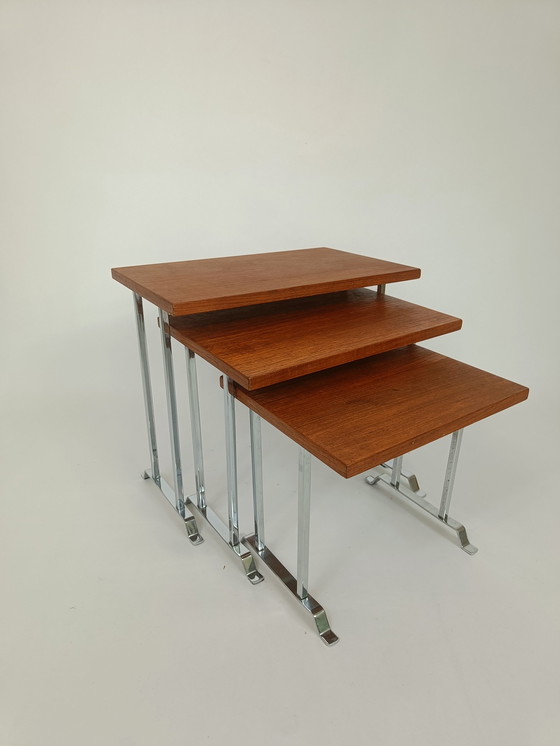 Image 1 of Nesting tables - 50s-60s