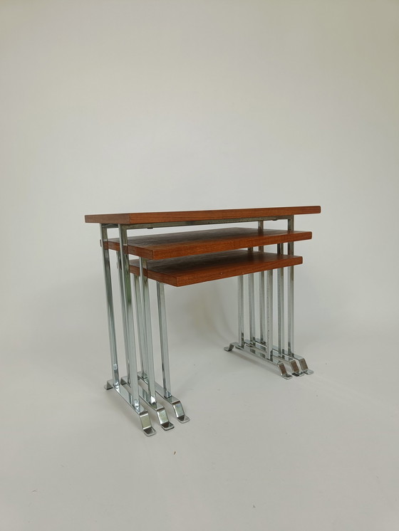 Image 1 of Nesting tables - 50s-60s