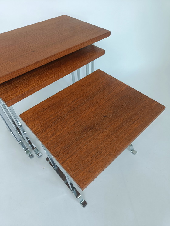 Image 1 of Nesting tables - 50s-60s