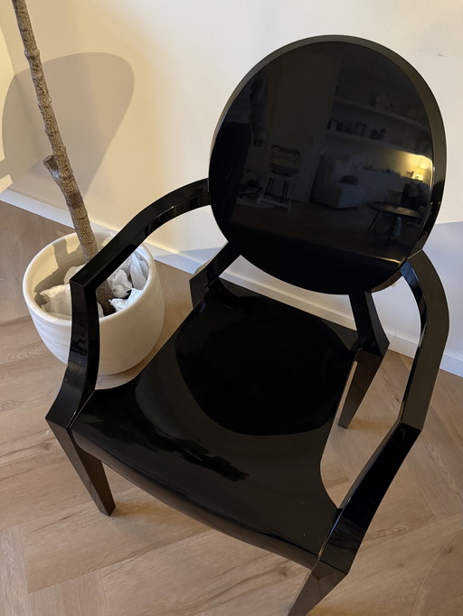 Kartell Louis Ghost Chair Black