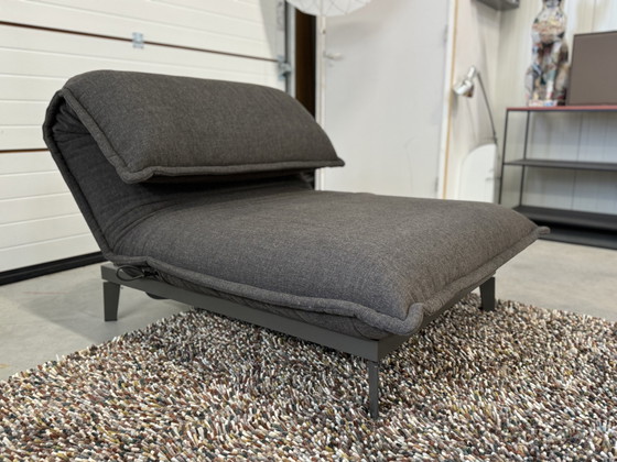 Image 1 of Rolf Benz Nova 340 Longchair Fabric Sleeper Sofa