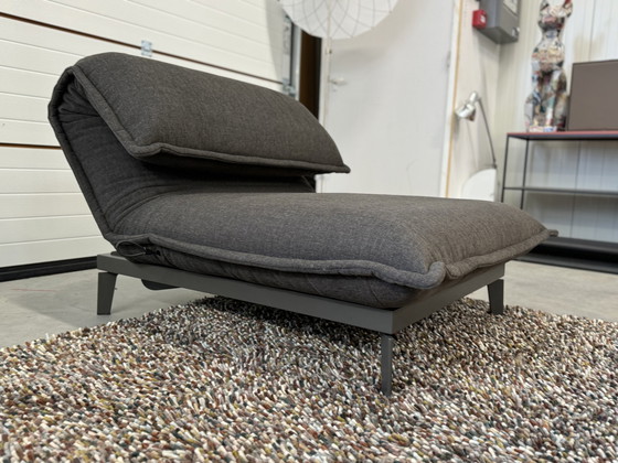 Image 1 of Rolf Benz Nova 340 Longchair Fabric Sleeper Sofa