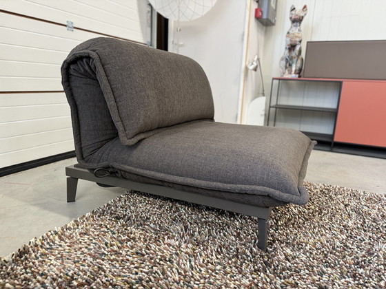 Image 1 of Rolf Benz Nova 340 Longchair Fabric Sleeper Sofa