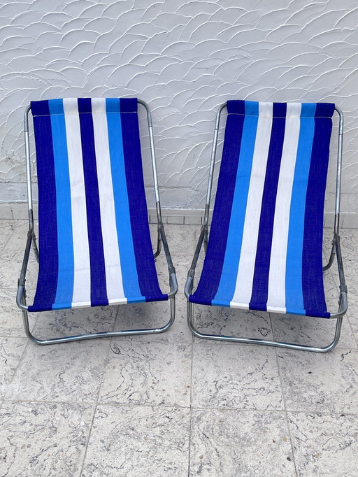 Duo De Chaises De Plage