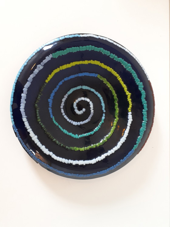 Image 1 of Coupe à fruits vintage en émail