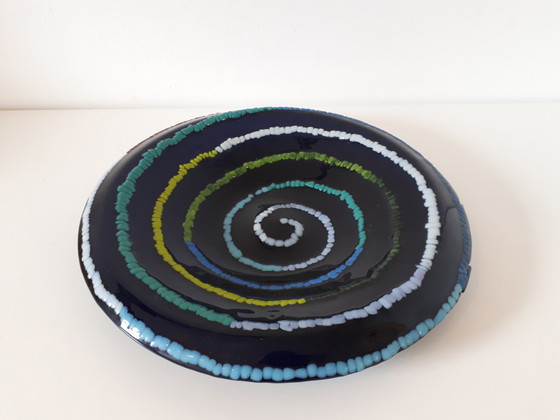 Image 1 of Coupe à fruits vintage en émail