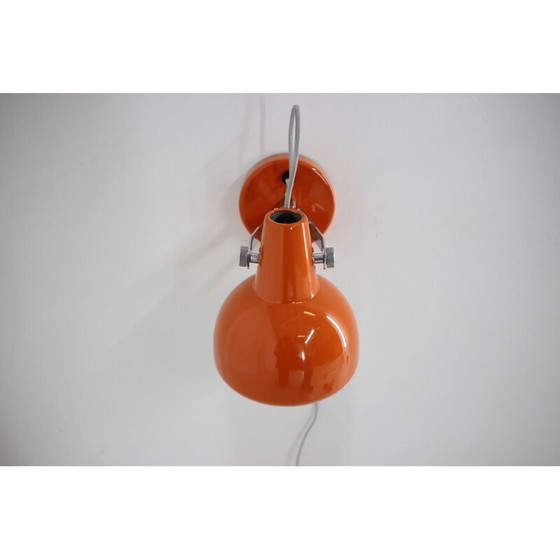 Image 1 of Vintage orange wall lamp by Lidokov, 1960s