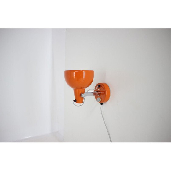 Image 1 of Vintage orange wall lamp by Lidokov, 1960s
