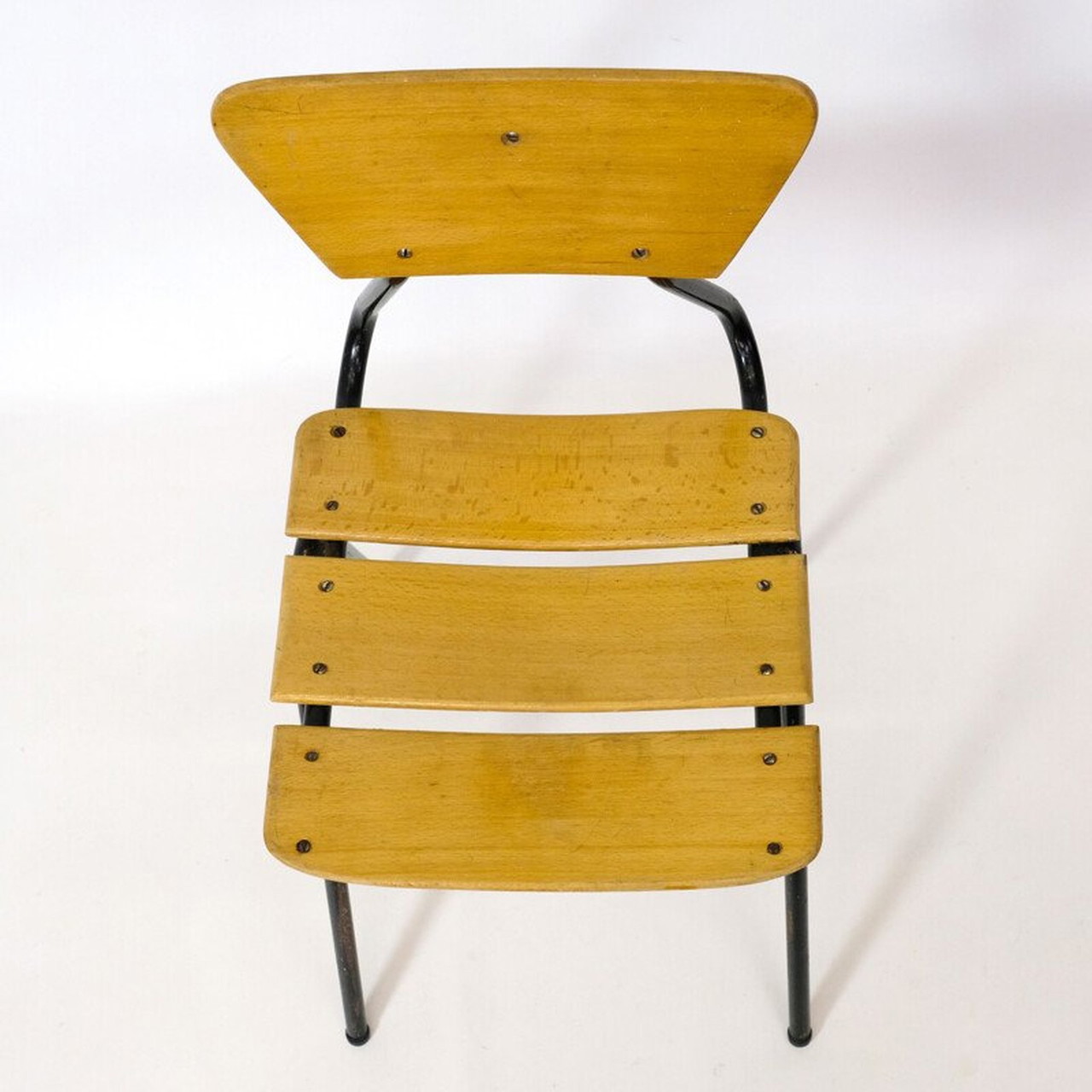 Vintage children s chair in ash wood 1950 115 Whoppah