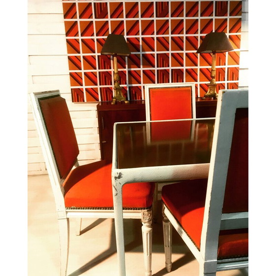 Image 1 of Vintage fabric by Lynne Crossbee for Knoll International