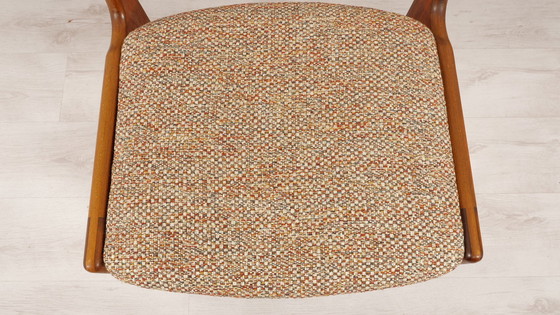 Image 1 of Set di 6 sedie da pranzo | Vintage | Rivestite