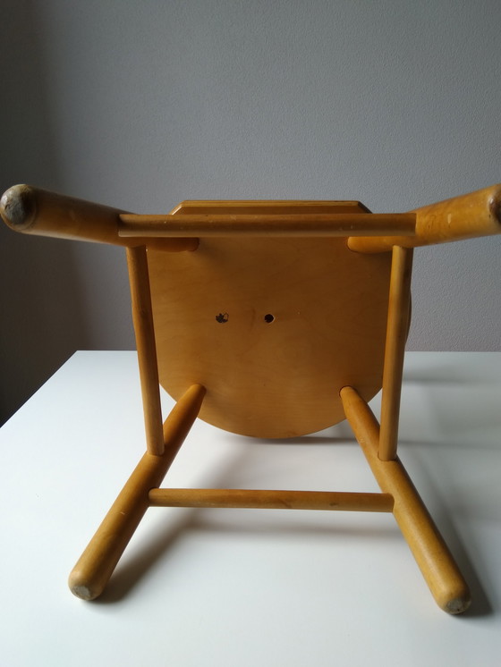 Image 1 of Chaise haute vintage en bois de Dijk Toys