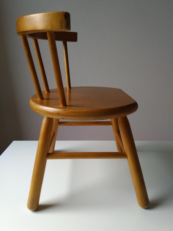 Image 1 of Sedia vintage in legno per bambini di Dijk Toys