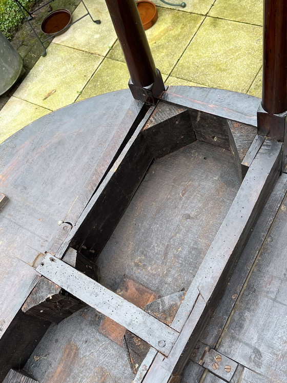 Image 1 of Antique English Hangar Table (Mid-18 Century)