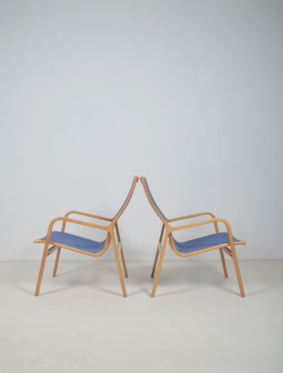 Image 1 of Set of Danish seats designed by Finn Østergaard for Kvist Møbler, 1970s