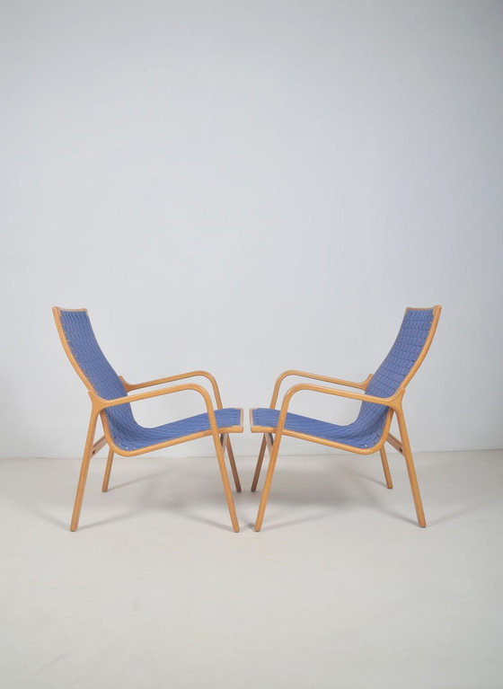 Image 1 of Set of Danish seats designed by Finn Østergaard for Kvist Møbler, 1970s