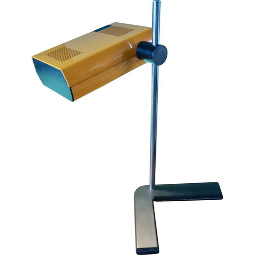 Lampada da scrivania vintage arancione Manade 