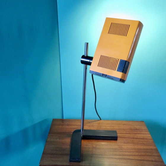 Image 1 of Lampada da scrivania vintage arancione Manade 