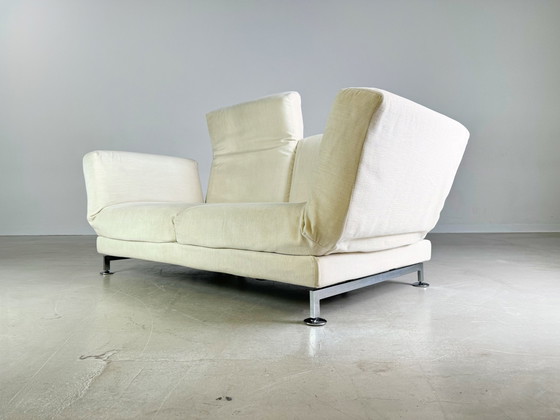 Image 1 of Sofa Couch Brühl Moule Fabric Two-Seater Daybed Foldable