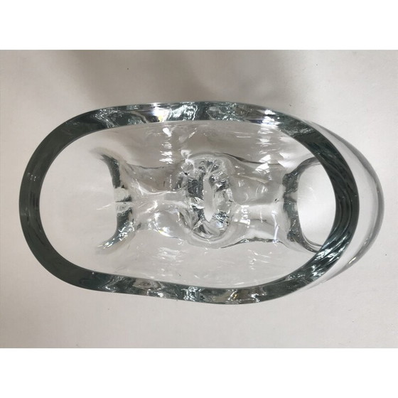 Image 1 of Vintage vase by Jiri Pacinck for Ajeto Sklarna Lasvit, Czech Republic 1980s