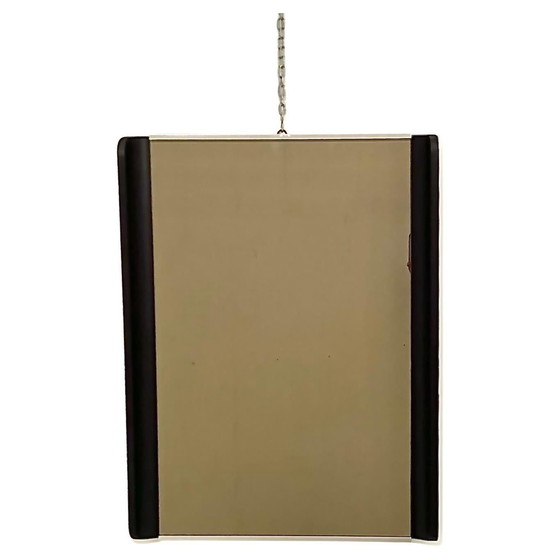 Image 1 of 1X Midcentury Modern Barbershop Wall Mirror, Italy 1970