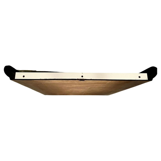 Image 1 of 1X Midcentury Modern Barbershop Wall Mirror, Italy 1970