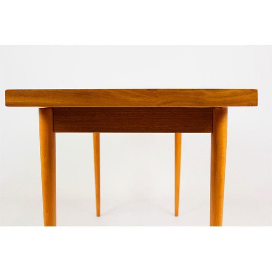 Image 1 of Vintage mahogany coffee table for Up Zavody, Czech Republic 1969