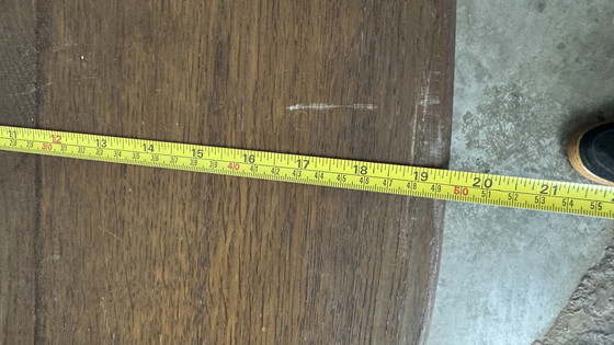 Image 1 of Tavolino laterale in tronco d'albero vintage