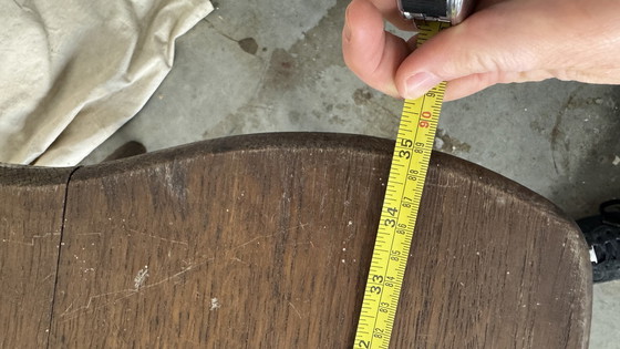 Image 1 of Tavolino laterale in tronco d'albero vintage