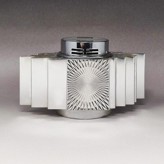Image 1 of 1960s Gorgeous Table Lighter by Sarome In Aluminium.