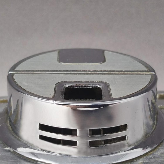 Image 1 of 1960s Gorgeous Table Lighter by Sarome In Aluminium.