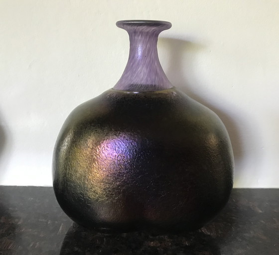 Image 1 of Kosta boda vulcano vase large