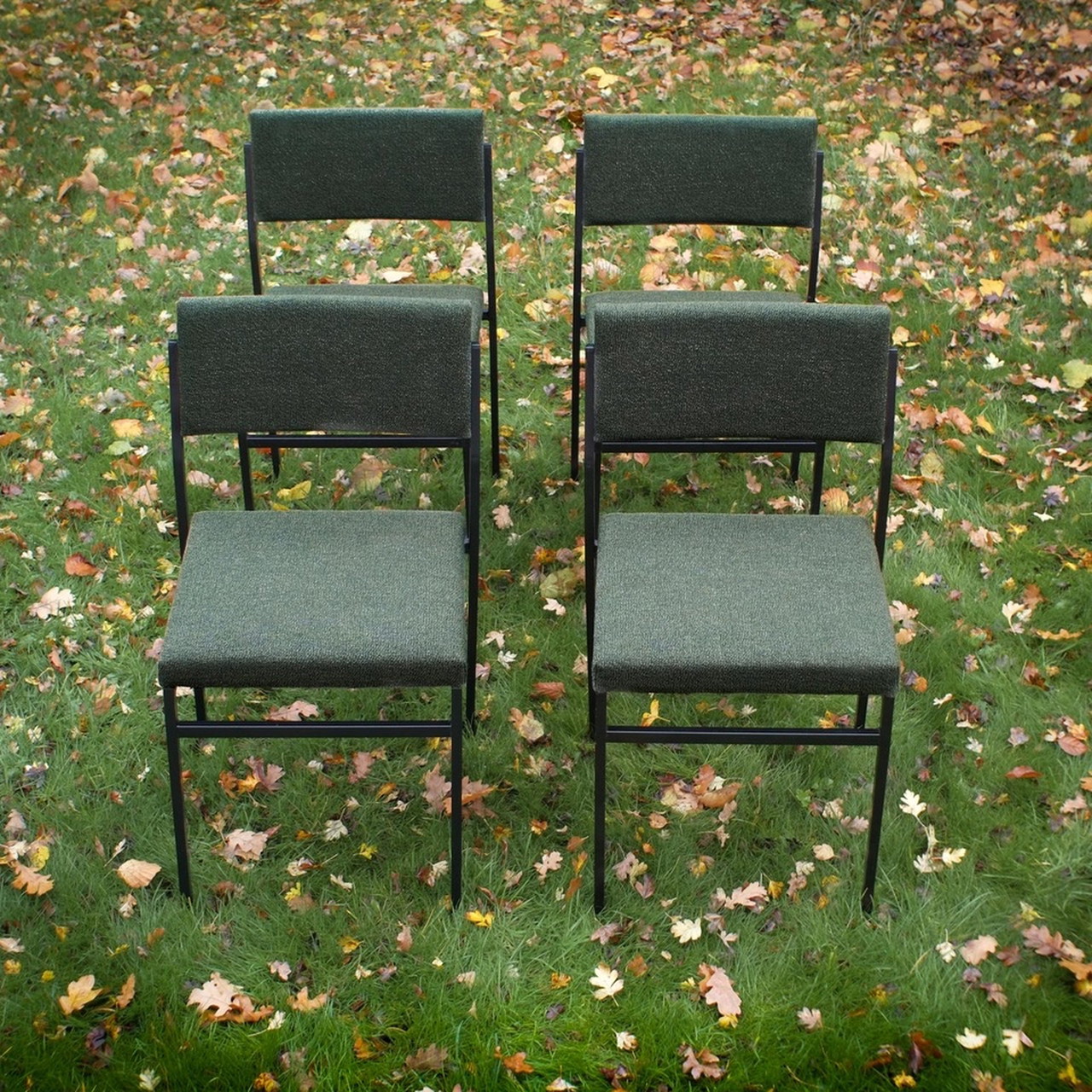 set di 4 sedie vintage