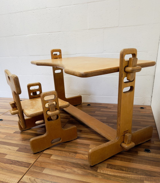 Image 1 of Luigi Colani children's desk + chair