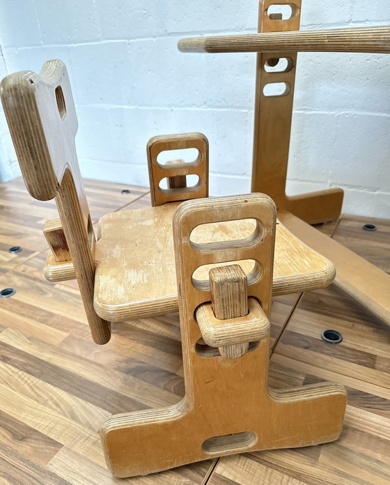 Image 1 of Luigi Colani children's desk + chair