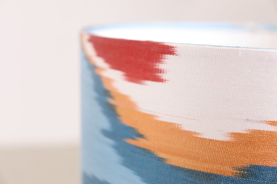 Image 1 of Vintage lady lamp in burgundy red