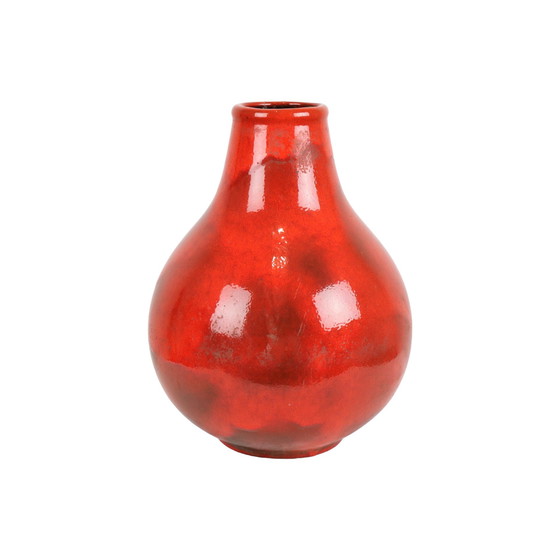 Image 1 of Design Vase Red Fritz van Daalen