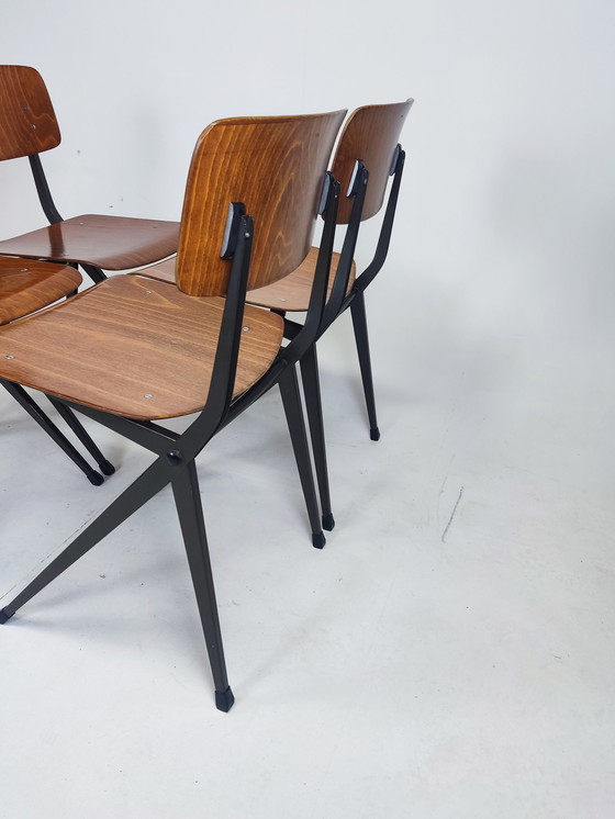 Image 1 of 4x Ynske Kooistra Marko dining chairs