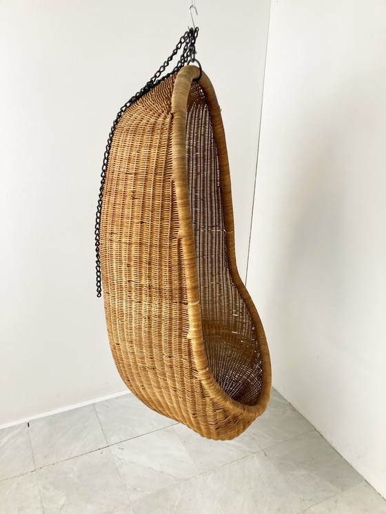 Image 1 of Hanging egg chair