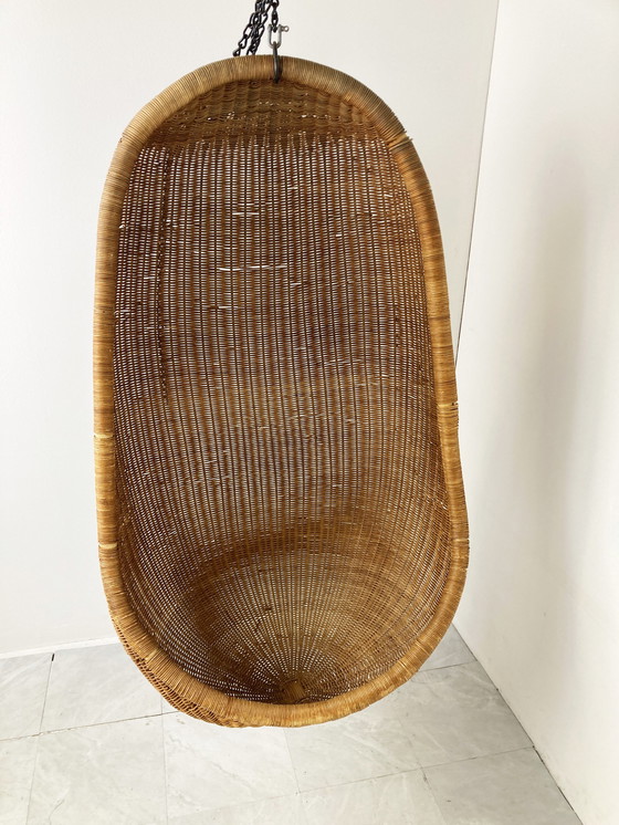 Image 1 of Hanging egg chair