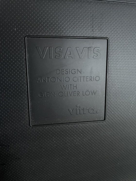 Image 1 of 2x Vitra chair Visavis by Antonio Citterio