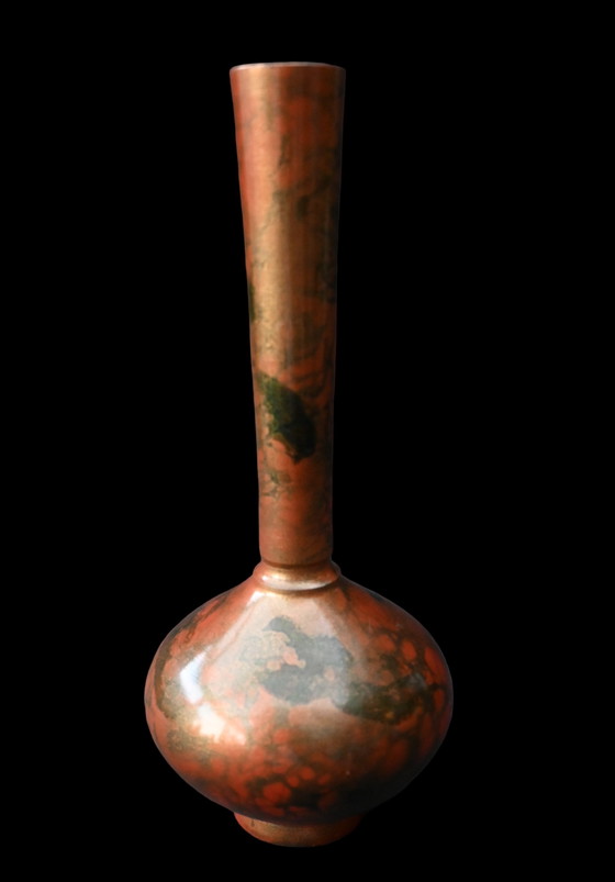 Image 1 of Murashido japonais, vase en bronze