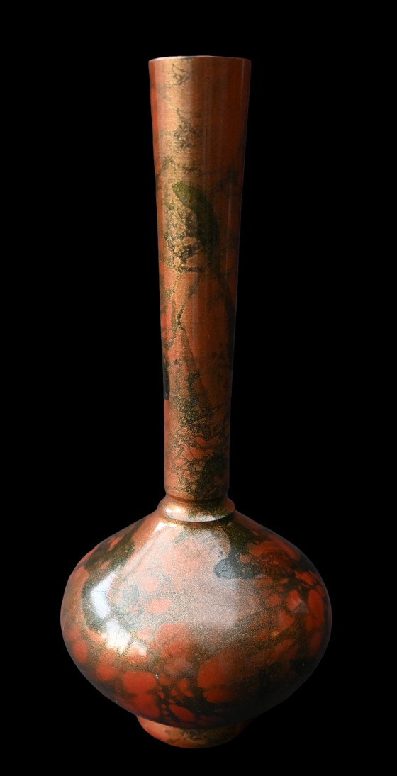 Image 1 of Japanese Murashido, bronze vase