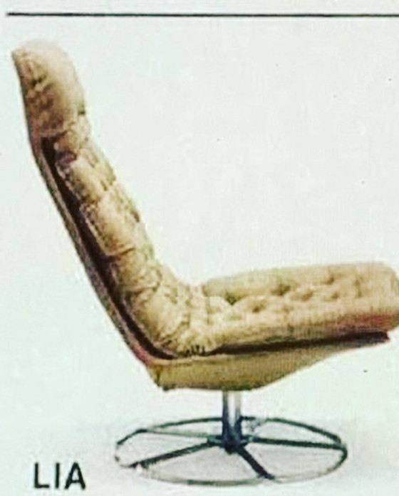 Image 1 of Gillis Lundgren swivel armchair